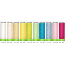 Load image into Gallery viewer, Gütermann Sew-All Polyester Thread Set – Pastel Collection (10 Reels)
