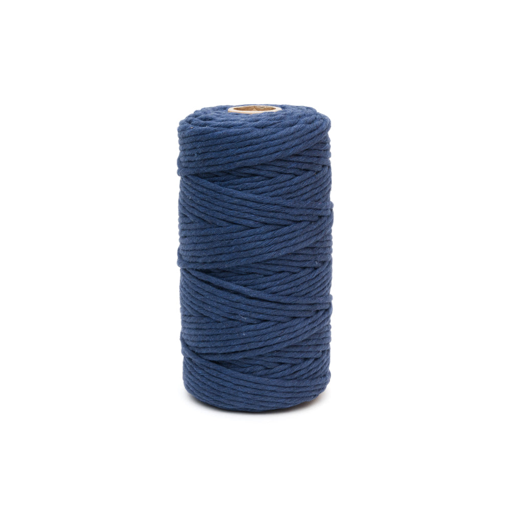 Habicraft - Macrame Cord - 100% Cotton - 3mm Wide x 100m - Navy