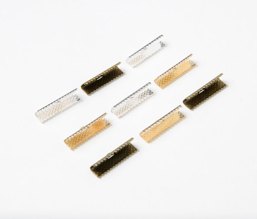 Trucraft – Gold Dotted Jewellery Clamps: 25mm (Pack of 50) – www ...