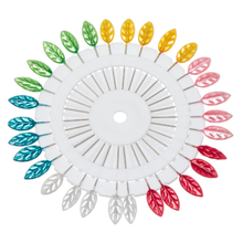 Load image into Gallery viewer, Trucraft - Sewing Pin Wheel - Leaf Shape - Long Length x 30 Pieces
