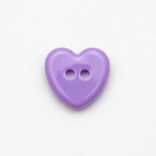 Load image into Gallery viewer, Trucraft - 13mm Heart Shape Buttons – Pack of 100 - Choice of colours
