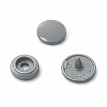Load image into Gallery viewer, Trucraft Plastic Snaps Size 20 T5 - B13 Glossy Medium Silver (50 Sets)
