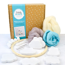 Load image into Gallery viewer, Simply Make Needle Felt Kit - Weather Mobile Kit - DIY Nursery Decor
