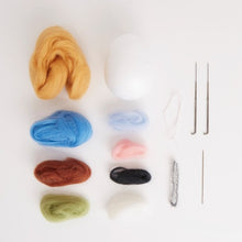 Load image into Gallery viewer, Simply Make - Needle Felting Kit - Cat in Yarn
