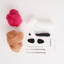 Load image into Gallery viewer, Simply Make - Needle Felting Kit - Sausage Dog with Jumper
