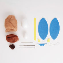 Load image into Gallery viewer, Simply Make - Needle Felting Kit - Surfing Capybara
