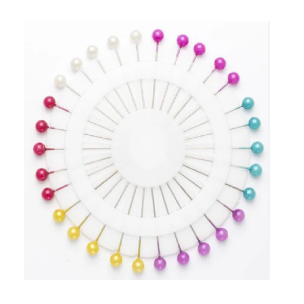 Trucraft - Sewing Pin Wheel - Round Shape - Long Length x 30 Pieces