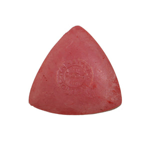 Hancocks - Fabric Garment Marking Tailors Chalk Triangle - Red - 1 Piece