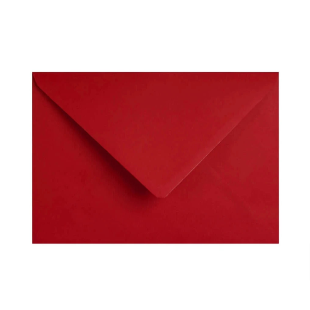 Trucraft - Deep Red - Matte Envelopes - 265mm x 185mm - Pack of 25