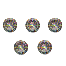 Load image into Gallery viewer, Trucraft - 15mm - Rainbow Prism - 2 Hole Buttons - Pack of 5
