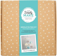 Load image into Gallery viewer, Simply Make Needle Felt Kit - Weather Mobile Kit - DIY Nursery Decor
