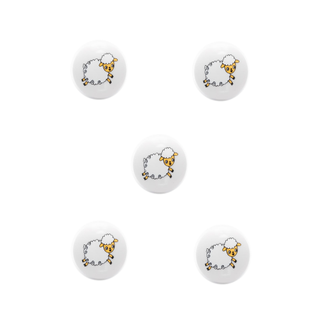 Trucraft - 15mm Sheep Shank Buttons - Pack of 5