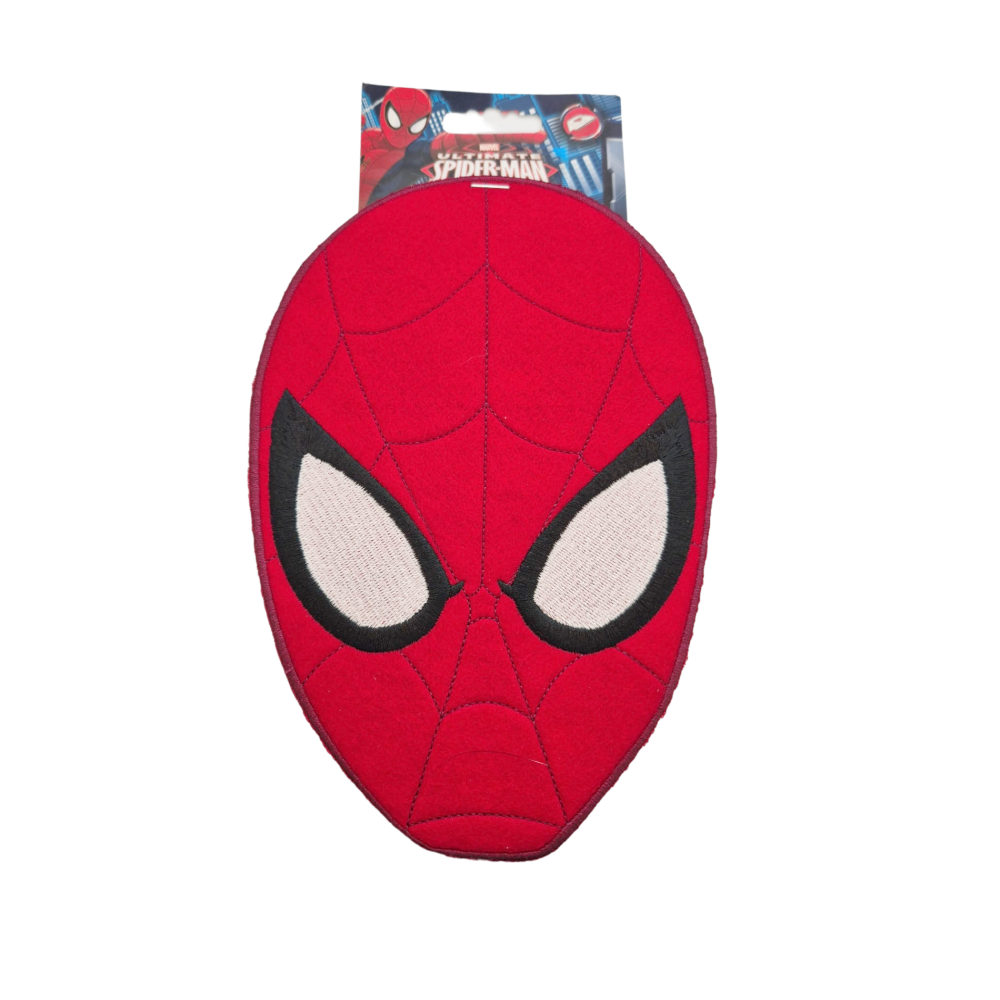 Spiderman Marvel Comics - Iron on Motif Logo Badge Patch - Extra Large - 14cm x 20cm