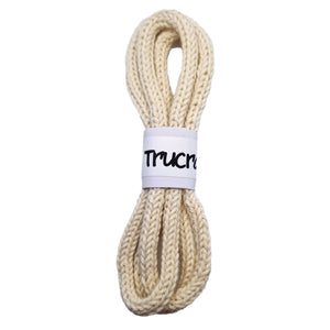 Trucraft - iCord French Knitting Rope - 1m Length - 100% Cotton - 010 Vanilla Cream