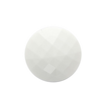 Load image into Gallery viewer, Trucraft - 20mm White Facet Buttons - Shank Fitting - Pack of 50
