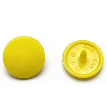 Load image into Gallery viewer, Trucraft Plastic Snaps Size 20 T5 - B07 Glossy Yellow (50 Sets)
