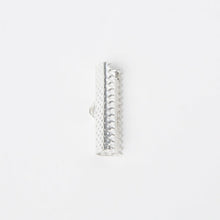 Load image into Gallery viewer, Trucraft – Silver Dotted Jewellery Clamps: 25mm (Pack of 50)

