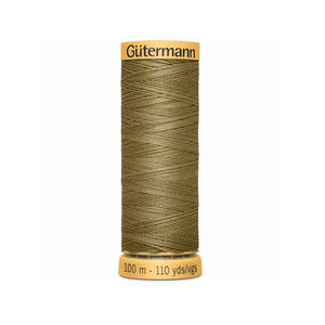 www.thecraftshop.net Gutermann 100% Natural Cotton Sewing Thread - 100m - Col. 1025 Muddy Water