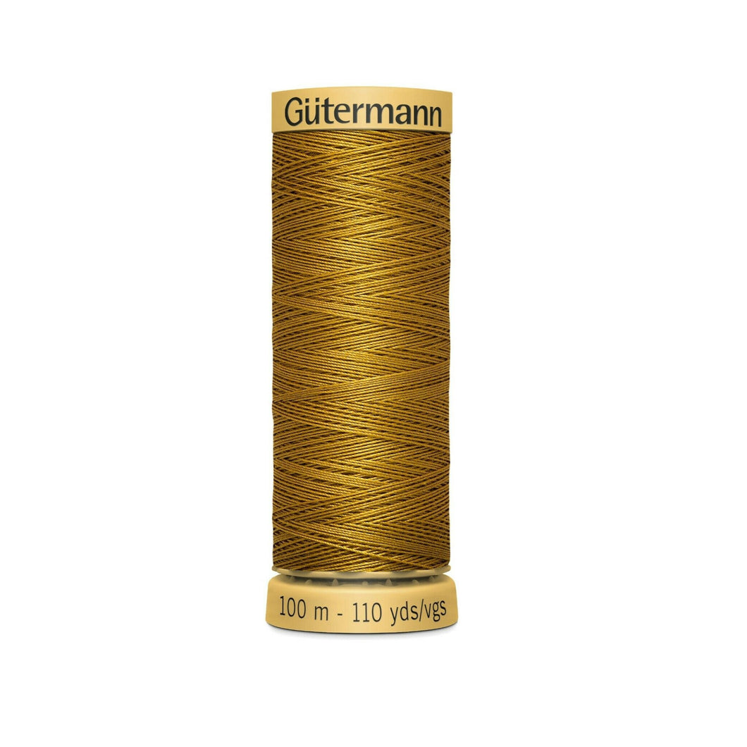 www.thecraftshop.net Gutermann 100% Natural Cotton Sewing Thread - 100m - Col. 1056 Gingerbread
