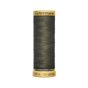 www.thecraftshop.net Gutermann 100% Natural Cotton Sewing Thread - 100m - Col. 1114 Hazlenut
