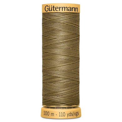 www.thecraftshop.net Gutermann 100% Natural Cotton Sewing Thread - 100m - Col. 1115 Biscuit
