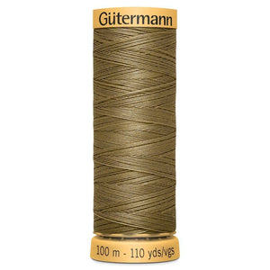 www.thecraftshop.net Gutermann 100% Natural Cotton Sewing Thread - 100m - Col. 1115 Biscuit