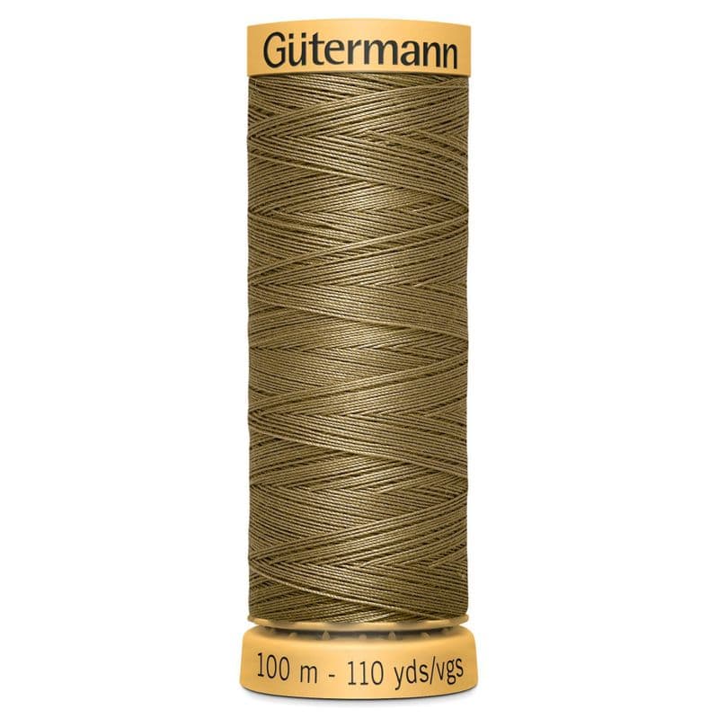 www.thecraftshop.net Gutermann 100% Natural Cotton Sewing Thread - 100m - Col. 1115 Biscuit