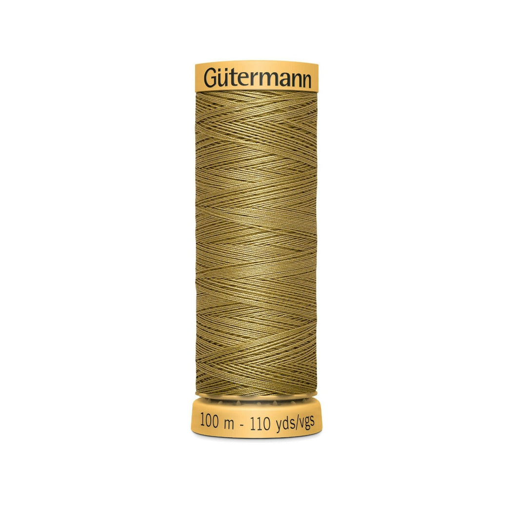 www.thecraftshop.net Gutermann 100% Natural Cotton Sewing Thread - 100m - Col. 1136 Caramel
