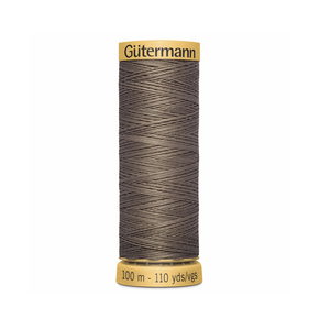 www.thecraftshop.net Gutermann 100% Natural Cotton Sewing Thread - 100m - Col. 1225 Pavement