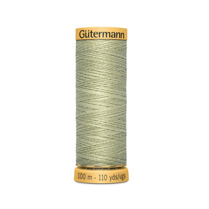 www.thecraftshop.net Gutermann 100% Natural Cotton Sewing Thread - 100m - Col. 126 Laurel Green