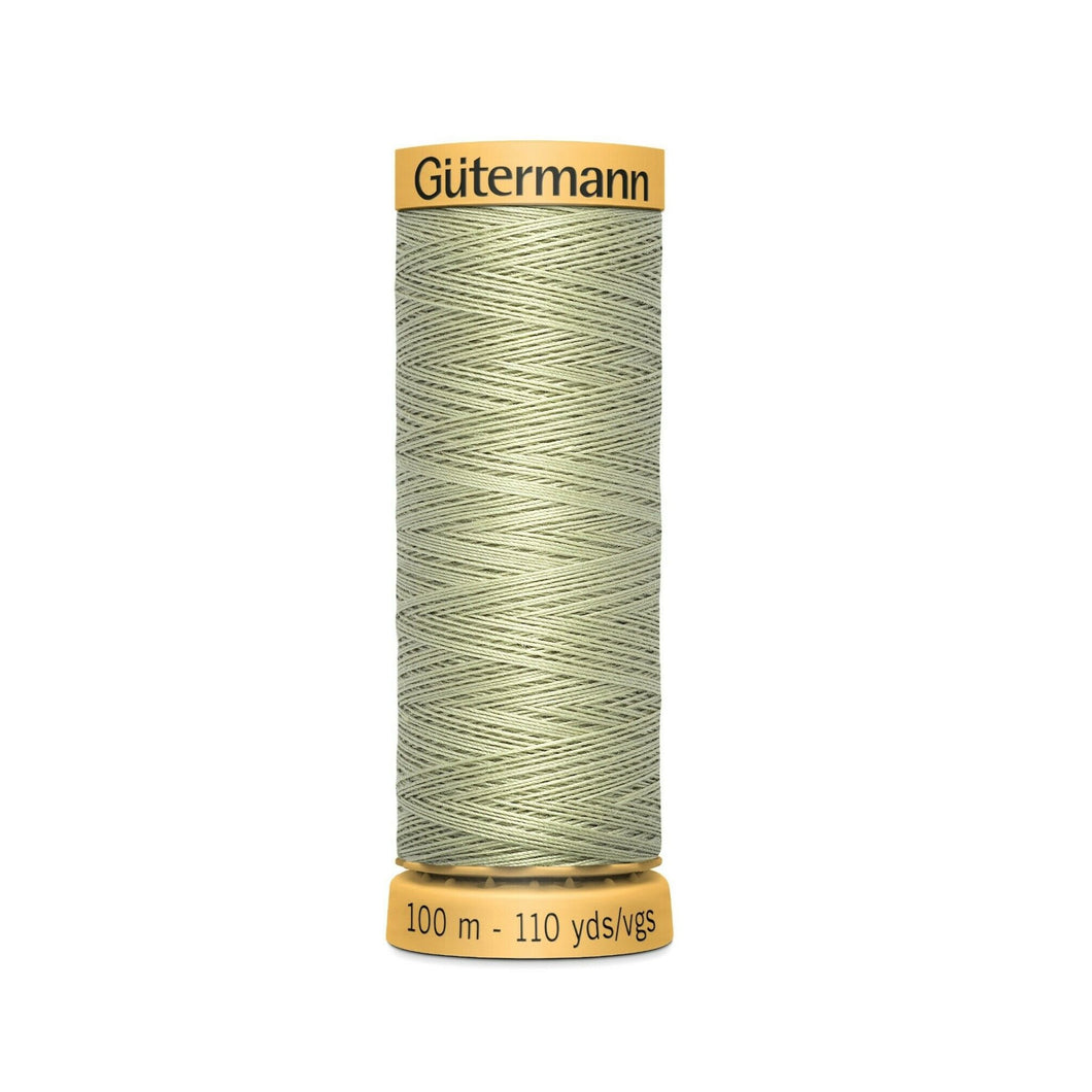 www.thecraftshop.net Gutermann 100% Natural Cotton Sewing Thread - 100m - Col. 126 Laurel Green