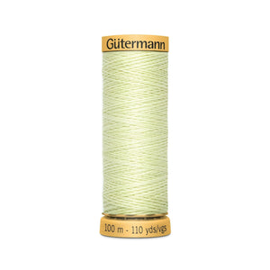 www.thecraftshop.net Gutermann 100% Natural Cotton Sewing Thread - 100m - Col. 128 Tea Green