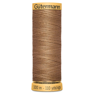 www.thecraftshop.net Gutermann 100% Natural Cotton Sewing Thread - 100m - Col. 1535 Terracotta