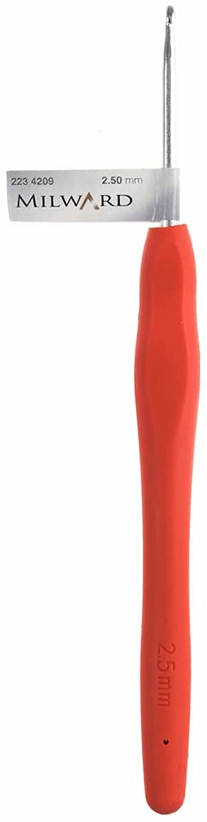 www.thecraftshop.net Milward - Soft Grip Ergonomic Crochet Hook - 2.5mm
