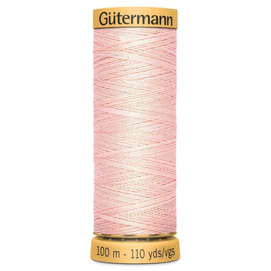 www.thecraftshop.net Gutermann 100% Natural Cotton Sewing Thread - 100m - Col. 2228 Baby Pink