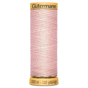 www.thecraftshop.net Gutermann 100% Natural Cotton Sewing Thread - 100m - Col. 2628 Carnation Pink