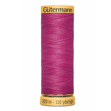 www.thecraftshop.net Gutermann 100% Natural Cotton Sewing Thread - 100m - Col. 2955 Fiesta Pink