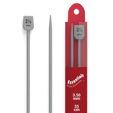 www.thecraftshop.net Whitecroft Essentials - 35cm Knitting Needles - Single Point - 3.5mm / UK9.5