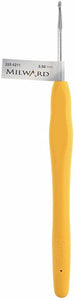 www.thecraftshop.net Milward - Soft Grip Ergonomic Crochet Hook - 3.5mm