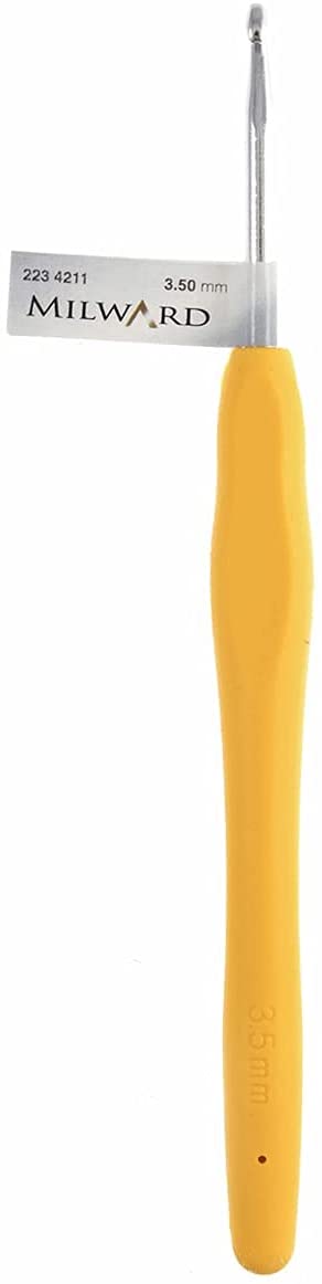 www.thecraftshop.net Milward - Soft Grip Ergonomic Crochet Hook - 3.5mm