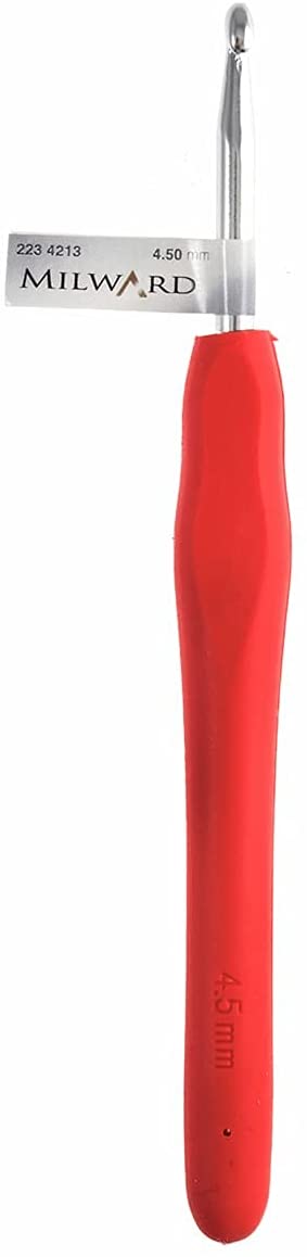 www.thecraftshop.net Milward - Soft Grip Ergonomic Crochet Hook - 4.5mm