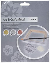 Load image into Gallery viewer, Creativ - Art &amp; Craft Metal - Gilding Foil - 25 Sheets - Silver Leaf
