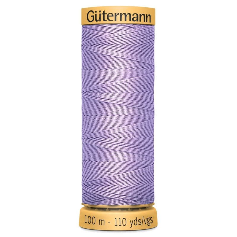 www.thecraftshop.net Gutermann 100% Natural Cotton Sewing Thread - 100m - Col. 4226 Lilac