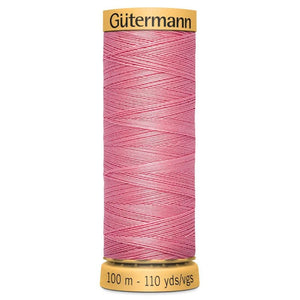 www.thecraftshop.net Gutermann 100% Natural Cotton Sewing Thread - 100m - Col. 5110 Flamingo