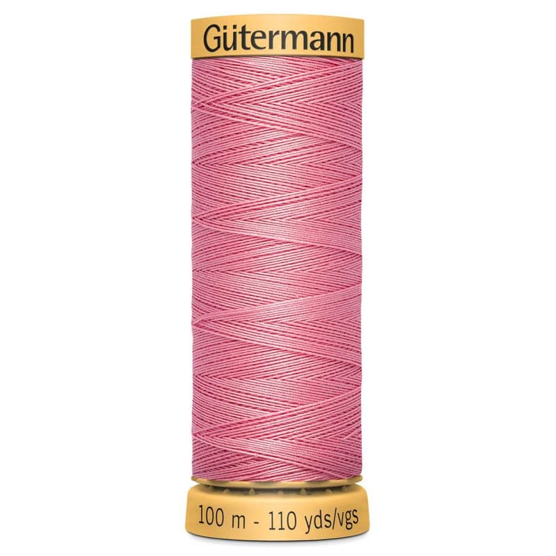 www.thecraftshop.net Gutermann 100% Natural Cotton Sewing Thread - 100m - Col. 5110 Flamingo