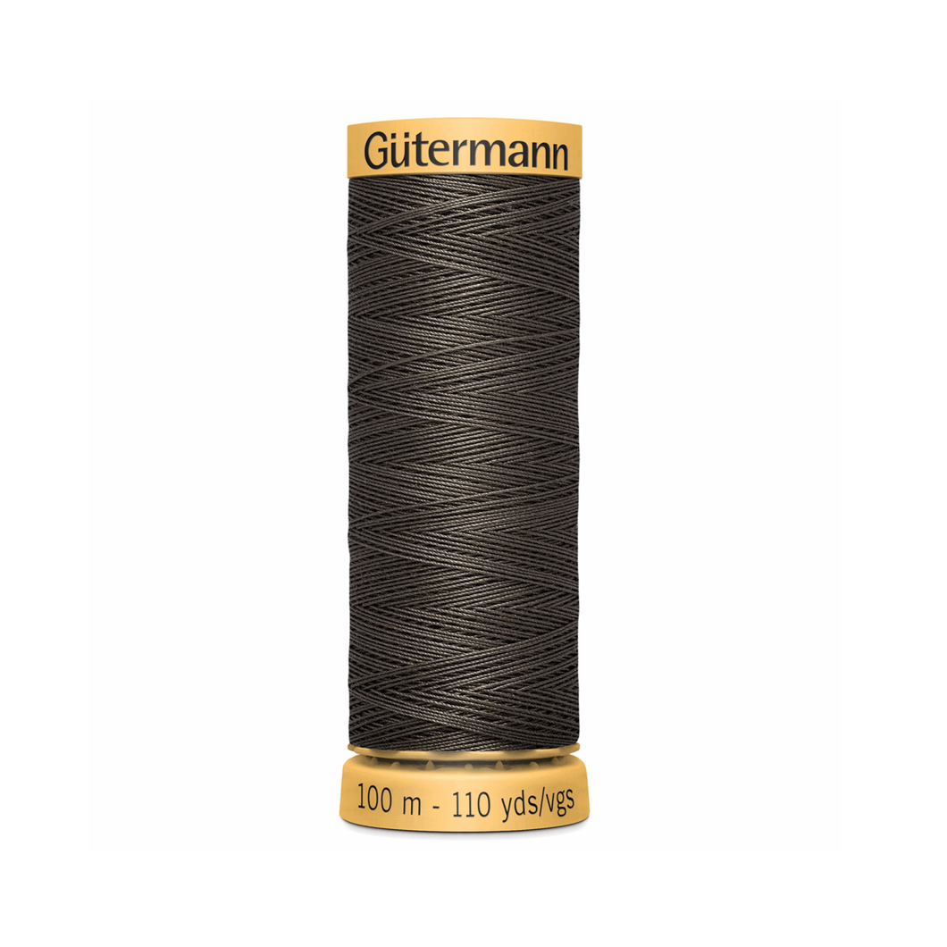www.thecraftshop.net Gutermann 100% Natural Cotton Sewing Thread - 100m - Col. 513 Mocha