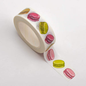 www.thecraftshop.net Italian Options - Macaroons Washi Tape - 15mm x 10m Roll - Self Adhesive Craf
