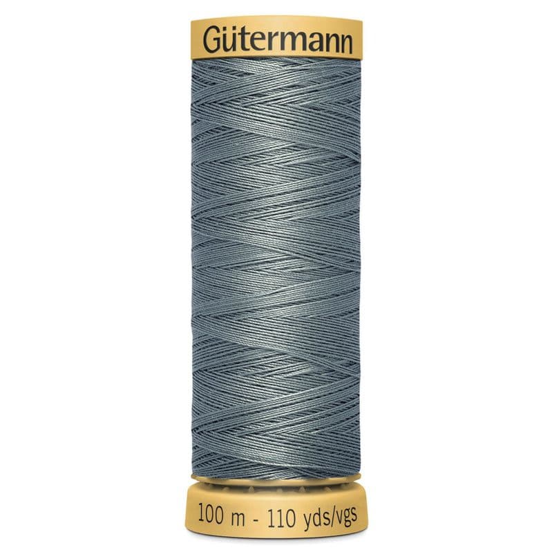 www.thecraftshop.net Gutermann 100% Natural Cotton Sewing Thread - 100m - Col. 5705 Graphite