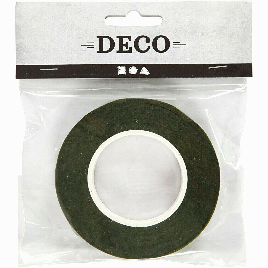 thecraftshop.net - creotime floristry tape green 12mm - 5712854365239