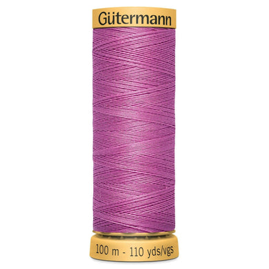 www.thecraftshop.net Gutermann 100% Natural Cotton Sewing Thread - 100m - Col. 6000 French Rose